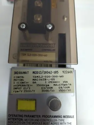 Used INDRAMAT TDM 3.2-020-300-W0 Industrial Controls Ohio US | Surplus Asset Holdings #1364182
