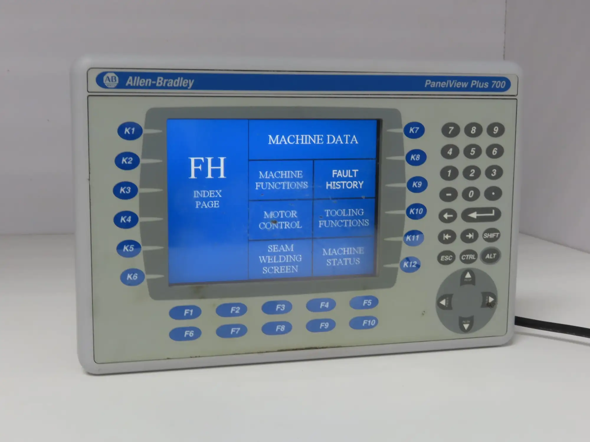 Allen Bradley 2711P-B7C4A8 PanelView Plus 700 Graphic Touch Terminal 2711P-RDB7C