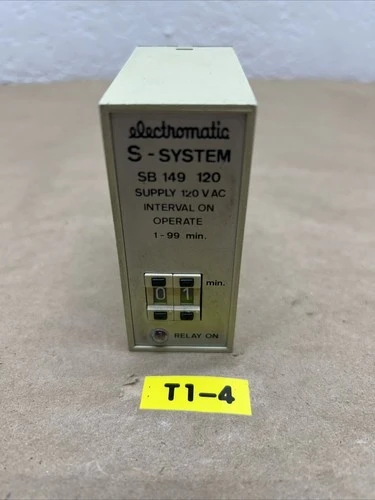Used Electromatic SB149120 Relays & Switches Indiana US | J&J Industrial Supply #525845