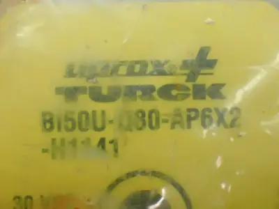 New | in-Stock TURCK BI50UQ80AP6X2H1141 Proximity Sensors Ohio US | HGR 24 #879330