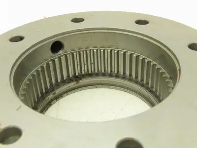 Lovejoy F 1.5S Flanged Gear Coupling Sleeve Exposed Bolt 8 Hole No O-Ring