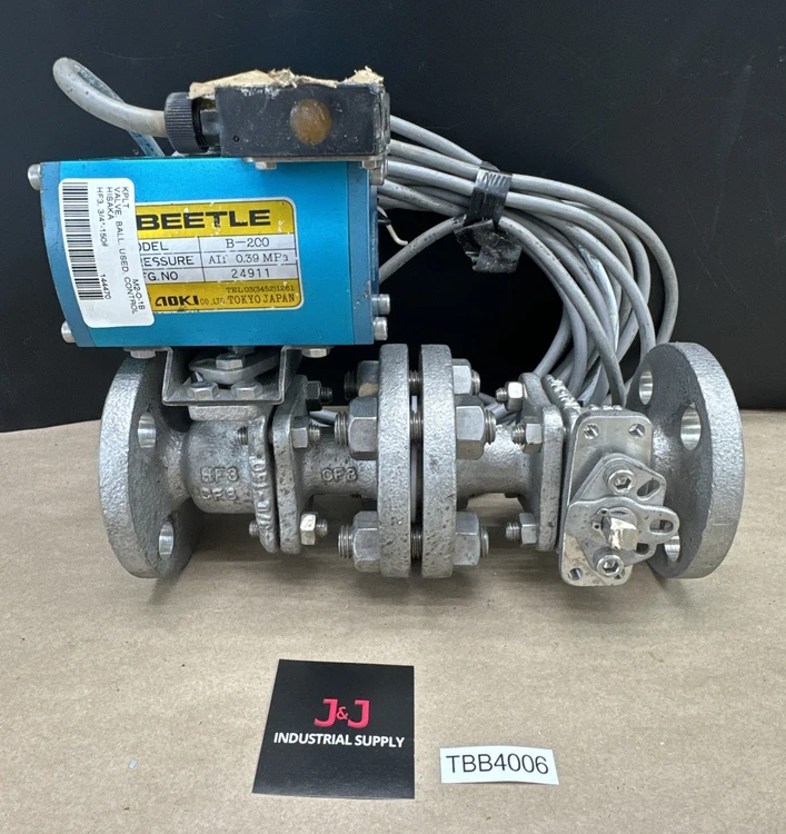 Used AOKI CO. LTD.  BEETLE B-200 Valves/Fittings Indiana US | J&J Industrial Supply #515390