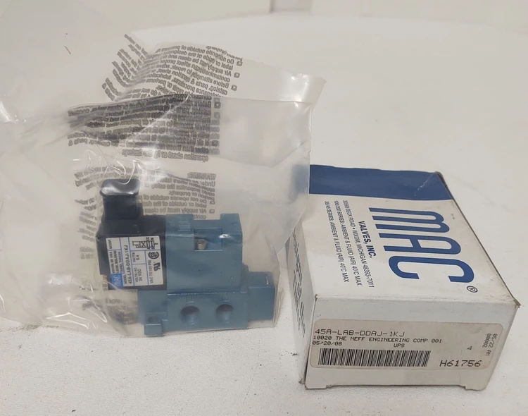 New | in-Stock M·A·C 45A-LAB-DDAJ-1KJ Valves/Fittings | Edwards Industrial Repair #1029769