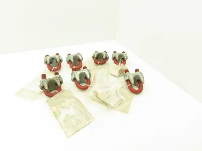 Crosby 1-1/8" Galvanized Drop Forged Wire Rope Clip G-450 Cable Clamp Lot of 7