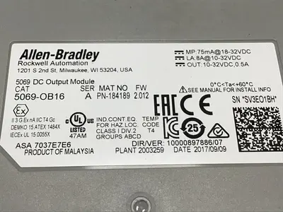 USED ALLEN BRADLEY 5069-OB16 SER A