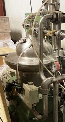 Westfalia SB 14-36-076 clarifier centrifuge, 316SS.