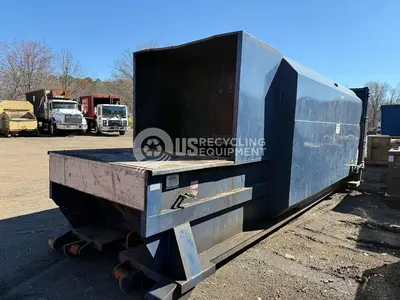 USED PTR TWO (2) PTR200 SELF CONTAINED COMPACTORS