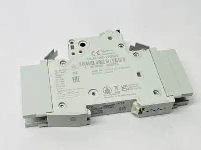 5SJ4106-7HG42 | Siemens  Miniature Circuit Breaker 1-Pole 6A 277VAC/480Y 60VDC - New Other
