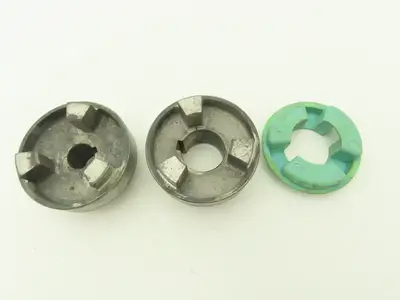 Magnaloy 400 Flex Coupling Hub Aluminum 1-5/8x1" Bore 	3/8x1/4" Keyways Set