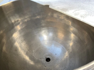 200L S/S Hemispherical Jacketed Cooking / Mixing Pan