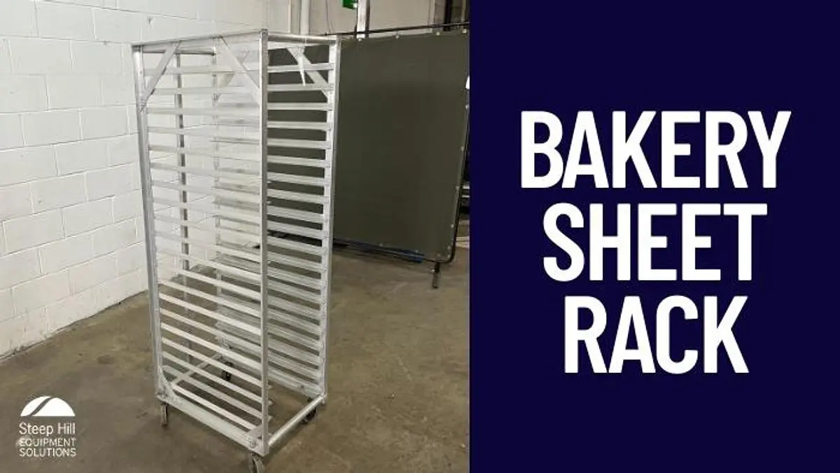 Aluminum Bakery Sheet Rack