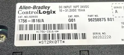 Used ALLEN-BRADLEY 1756-IB16 Industrial Controls Ohio US | Surplus Asset Holdings #1239613