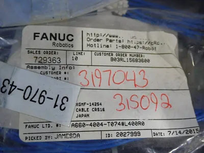 NEW FANUC A6604004T074#L400R0