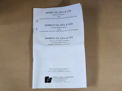 NEW FEDERAL SIGNAL CORPORATION 121S-120A