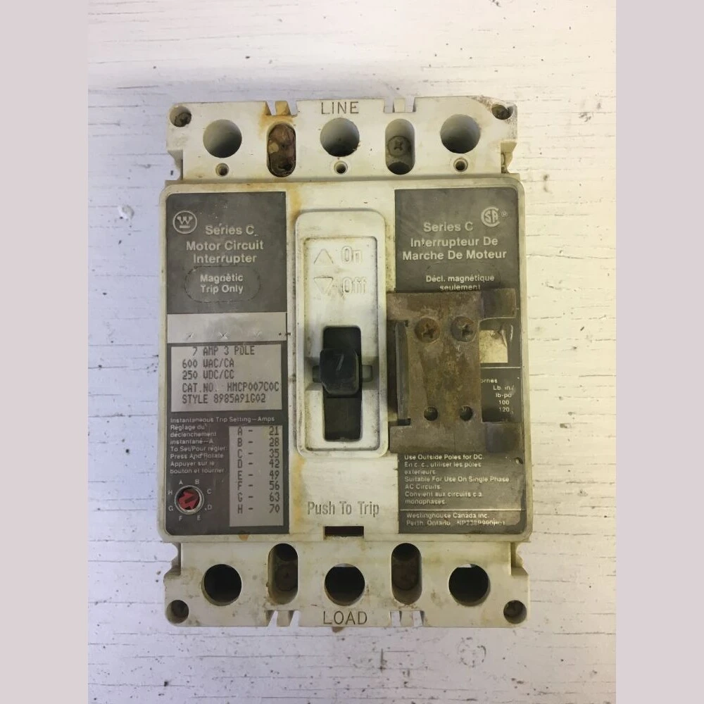 Westinghouse Series C 7 Amp Breaker