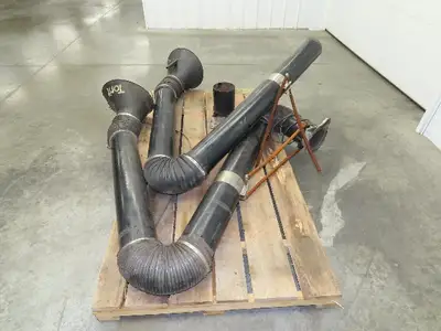 Donaldson Flex Trunk Torit Fume Collector Ex-Arms 2 Station Trunkline Set of 2
