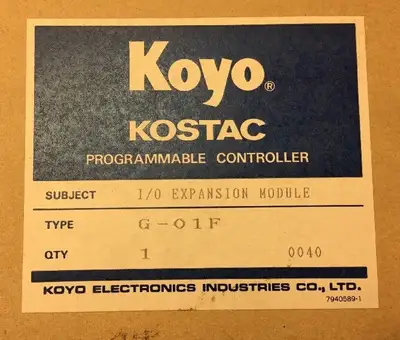 USED KOYO G-01F