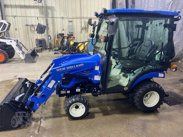 New | in-Stock 2026 NEW HOLLAND WORKMASTER 25S Sub-Compact & Compact Tractors Maine US | Beauregard Equipment #1511358