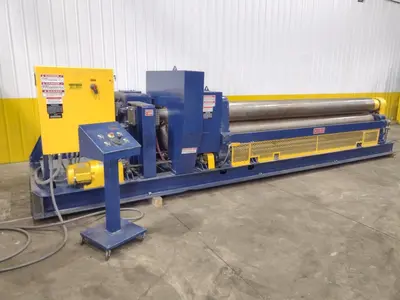 12' X 1/2" WEBB MODEL #9L-1312 3 ROLL INITIAL PINCH PLATE ROLL : YOBRO #24943