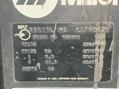 Used MILLER XMT 300 CC/CV Mig Welders Ohio US | HGR 24 #1498545
