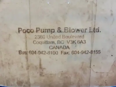 Rotary Blower Assembly MB4502 w/ 30 hp Motor