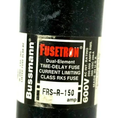 5 NEW BUSSMANN FRS-R-150 FUSES FRSR150