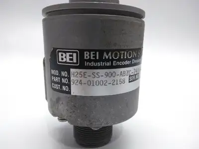 Used BEI H25E-SS-900-ABZC-7406R-LED-EM18 Encoders Michigan US | Maverick Industrial Sales #1487366