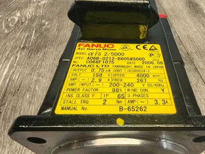 FANUC LTD. AO6B-0212-B605#S000 Servo Motors | ESS Industrial Equipment Sales (7)
