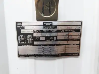 Global Equipment Monitoring Forklift Sapphire Interface Box HV Linde E20C