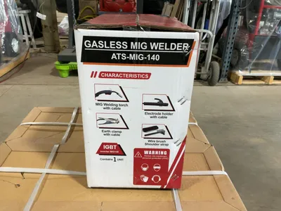 Used ATS POWER ATS-MIG-140 GASLESS MIG/MMA/LIFT TIG WELDER Mig Welders Michigan US | Miedema Asset Management Group #1321324