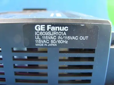 USED GE FANUC IC609SJR101A