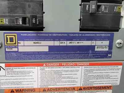 75 kVA Temporary Power Distribution Cart 600V Pri. 208Y/120V Sec.
