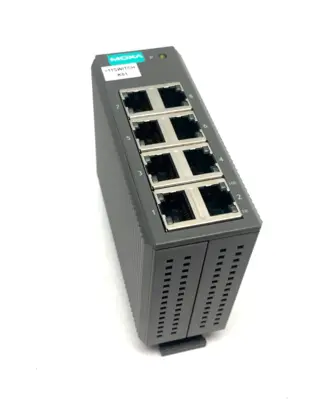 USED MOXA 8-PORT ENTRY-LEVEL UNMANAGED ETHERNET SWITCH