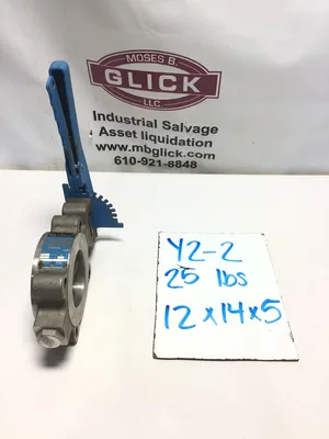 Rockwell 301L151S6TS6 – 331-0701 Butterfly Valve 3″in 275PSI @ 100° F 120PSI @ 400° F