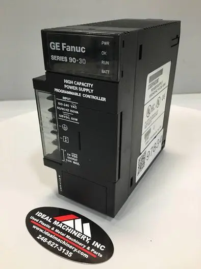 Used GE FANUC IC693PWR330C Power Supplies Michigan US | Ideal Machinery #705416