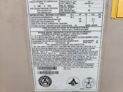 Used LENNOX GCS16-024-50-4P HVAC Parts and Equipment British Columbia CA | Lenmark #242898