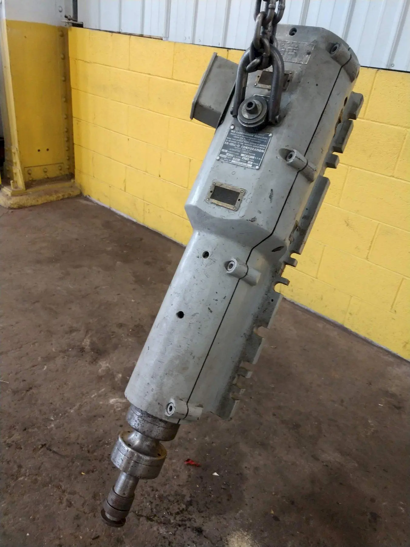 3 HP EX-CELL-O MOTORIZED SPINDLE GRINDER:  STOCK 13708