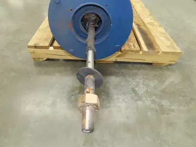 Vertical Turbine Pump 3-Stage 76"L Immersion 92"OAL  (Rebuilt)