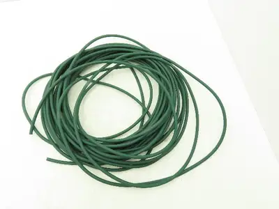Volta 53336 Green Ruffthane Round Belting 8mm Diameter 75' Length
