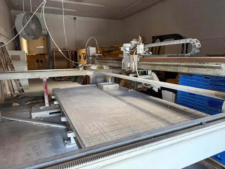Used PARK INDUSTRIES Sierra w/ 5-Bag Water System High Speed Circular Saws (non-ferrous) Michigan US | STONE EQUIPMENT WAREHOUSE 5 #177061