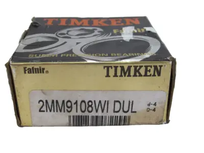 NEW SET TIMKEN 2MM9108WIDUL BEARINGS