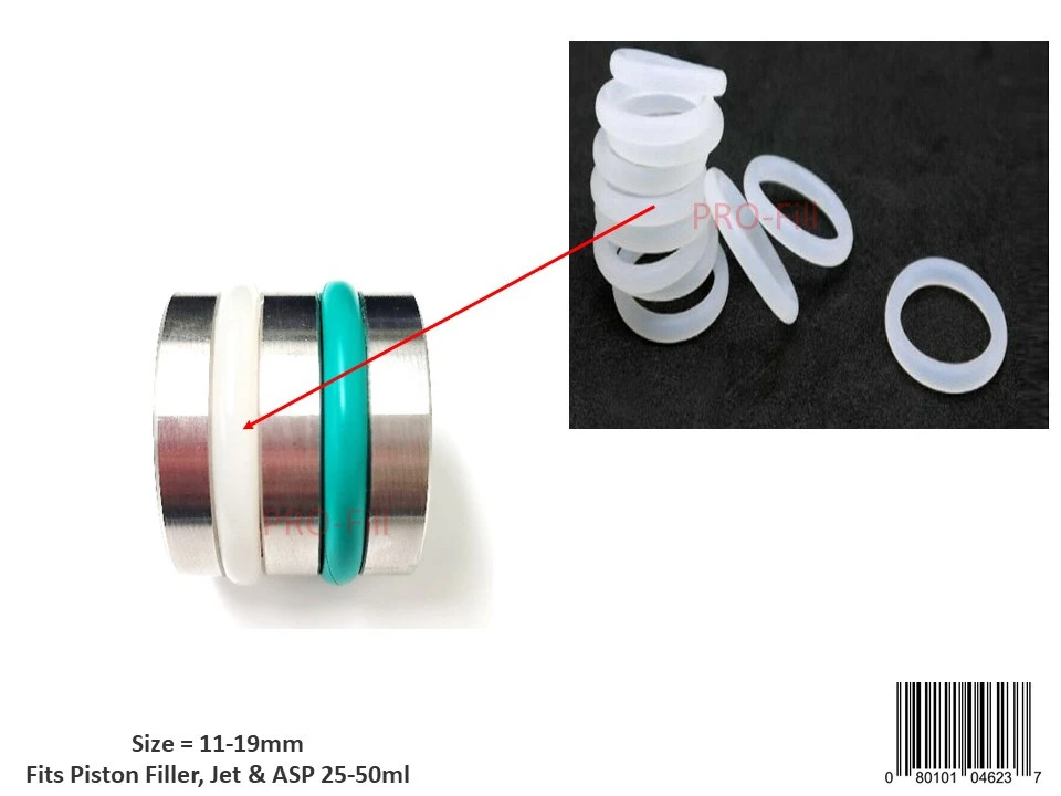Piston O-Rings (Silicone)