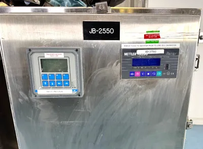 PRECISION STAINLESS EQUIPMENT 1500 Liter Sanitary Stainless Steel Reactor / Fermenter REACTORS | EcReCon Inc (7)