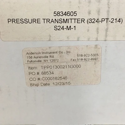 NEW Anderson TPP01300211G000