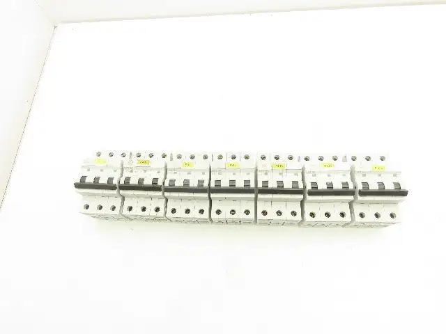 Allen Bradley 1492-SP3B160 Mini Circuit Breaker 16A 3-Pole 277/480V 3PH Lot of 7