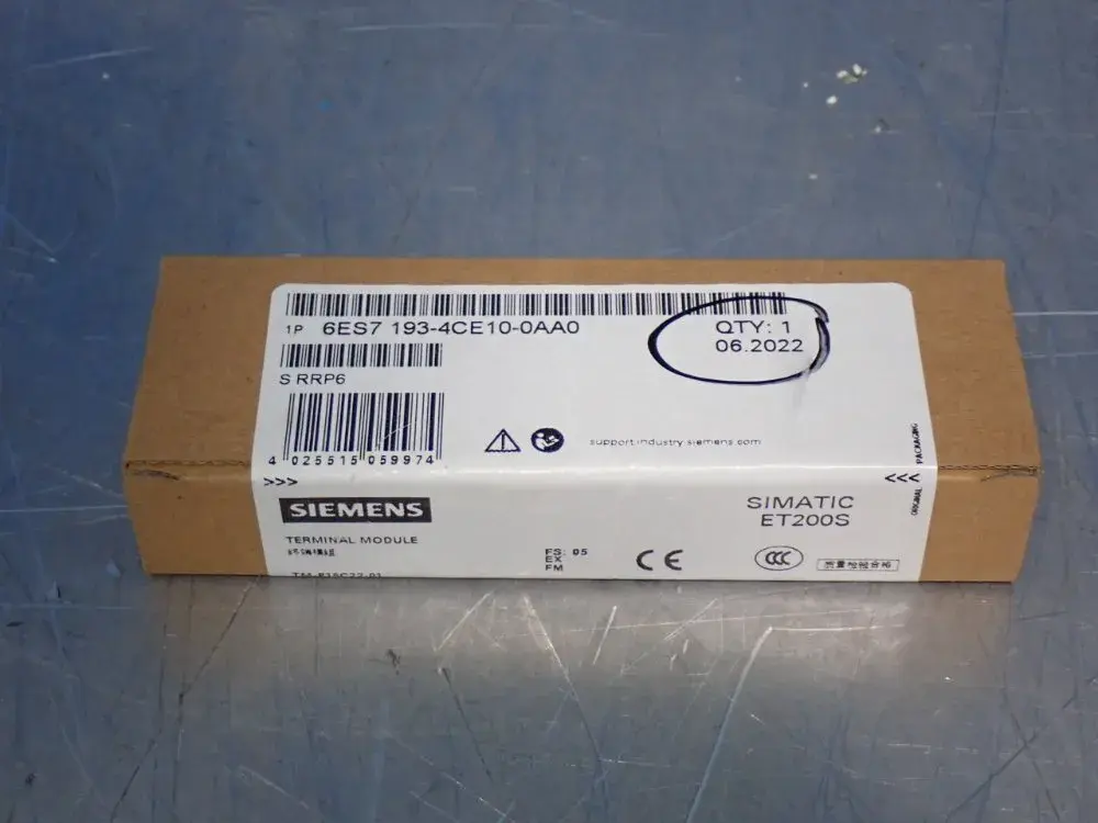 New | in-Stock SIEMENS 6ES7 1934CE100AA0 Terminal Blocks Ohio US | HGR 24 #1129910