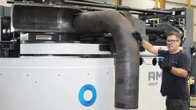 NEW AMOB GROUP CH SERIES HYDRAULIC TUBE BENDING MACHINE