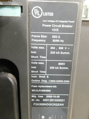 Used Siemens WLF2A308 Circuit Breakers Ohio US | Equipment Recovery Corp. #1330609