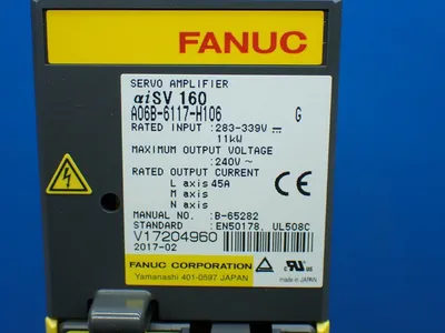 New | in-Stock FANUC A06B6117H106 Servo Drives Ohio US | HGR 24 #1007050