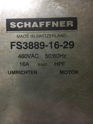 USED Schaffner FS3889-16-29